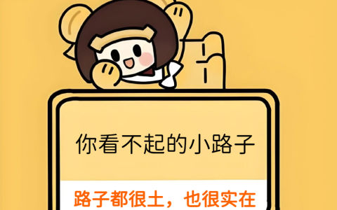 你看不起的小路子，路子都很土，也很实在。