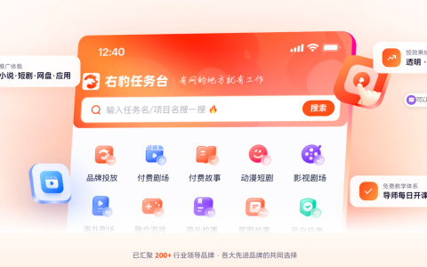 右豹官方任务台是干啥的，右豹是国内领先的内容创作变现平台